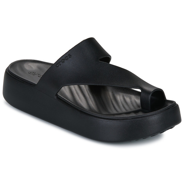  Crocs  Flip Flops / Sandals (shoes) Getaway Platform Toe Loop  (women) 