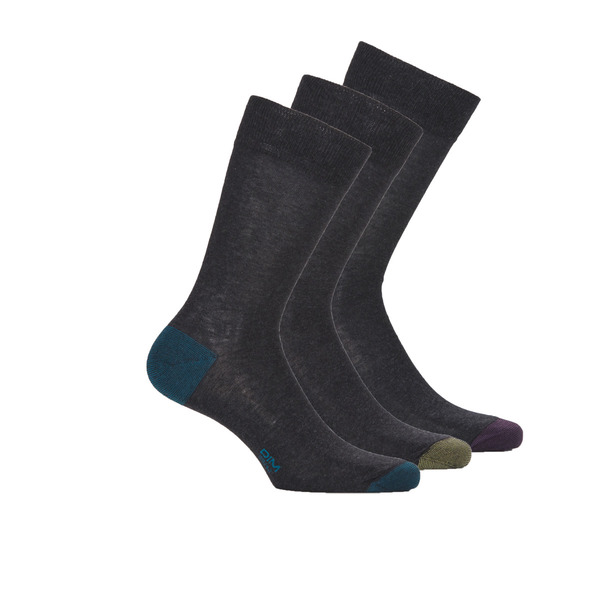 Dim  Socks Mc Coton Mix And Match Pack X3  (men) 