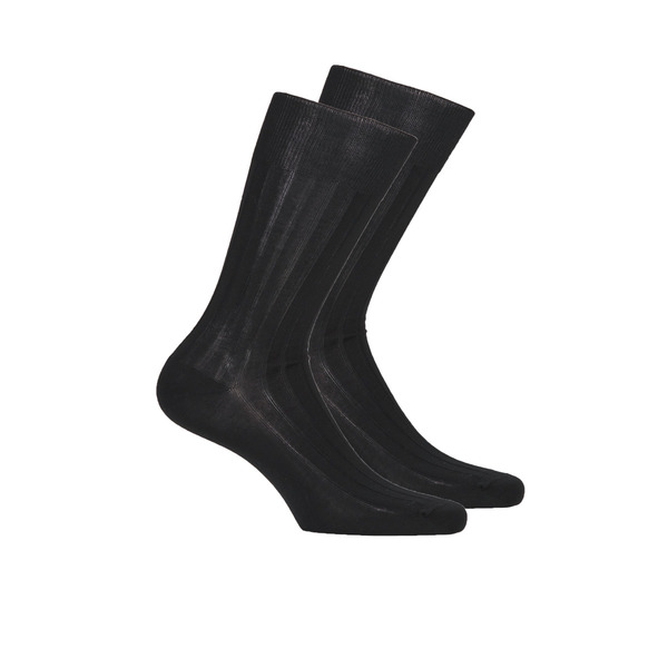  Dim  Socks Mc Fil D'ecosse Cote Fine Pack X2  (men) 