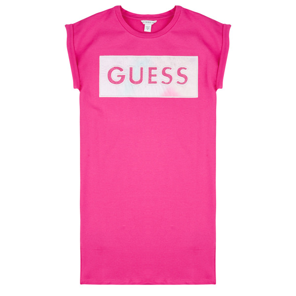  Guess  Dress Stretch Baby Terry Ss Dress  (girls) 