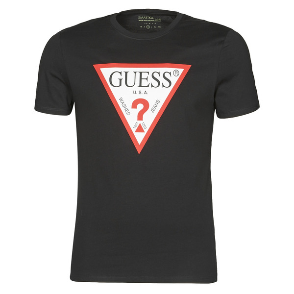  Guess  T Shirt Cn Ss Original Logo Tee  (men) 