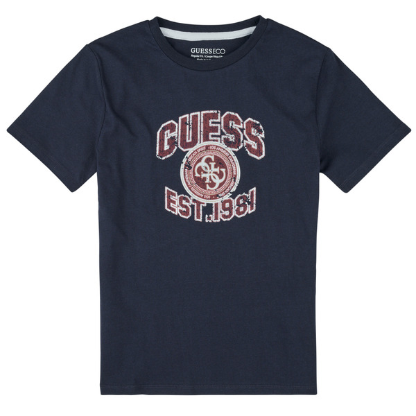  Guess  T Shirt Organic Cotton Jersey  (boys) 