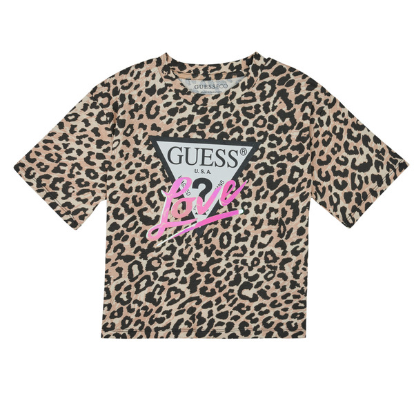  Guess  T Shirt Organic Cotton Stretch  (girls) 