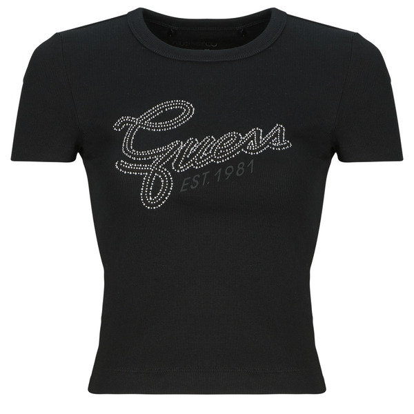  Guess  T Shirt Ss Cn Guess Studs  (women) 