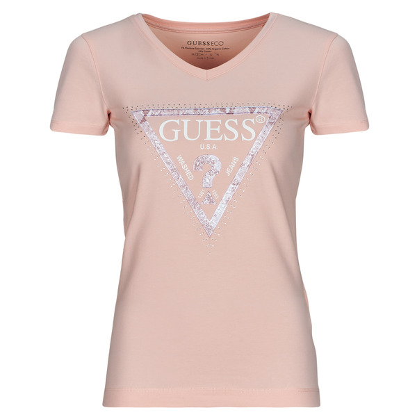  Guess  T Shirt Vn Python Triangle  (women) 