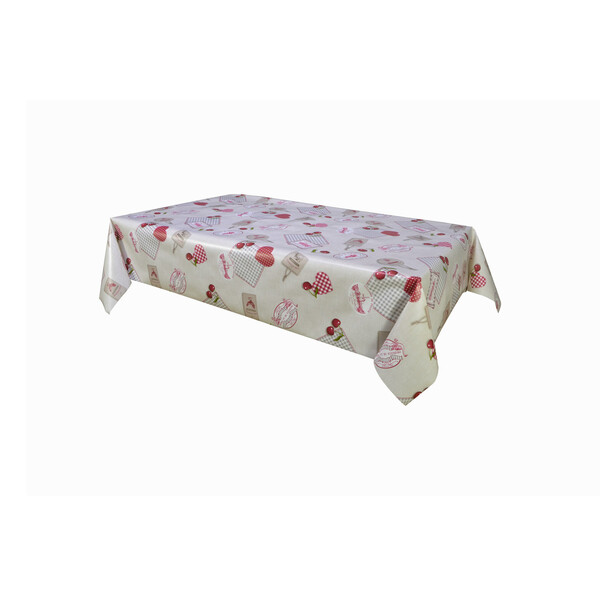  Habitable  Tablecloth Campagne - Beige - 140x250 Cm  () 