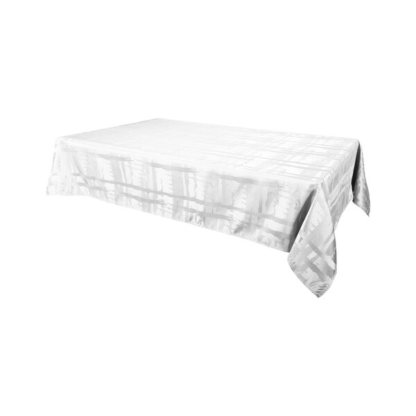  Habitable  Tablecloth Fabiola - Blanc - 145x300 Cm  () 