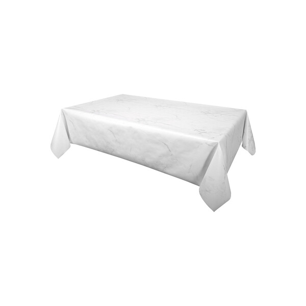  Habitable  Tablecloth Marbre - Argenté - 140x250 Cm  () 