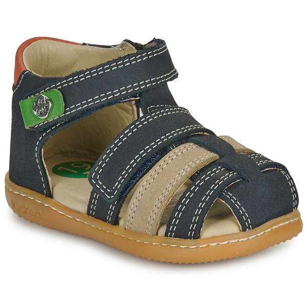  Kickers  Flat Sandals Kick Pod  (boys) 