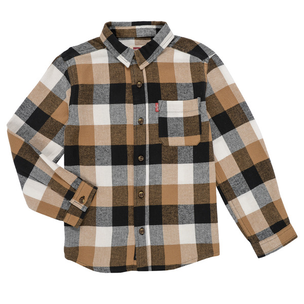  Levis  Long Sleeved Shirt Ls Flannel Shirt  (boys) 