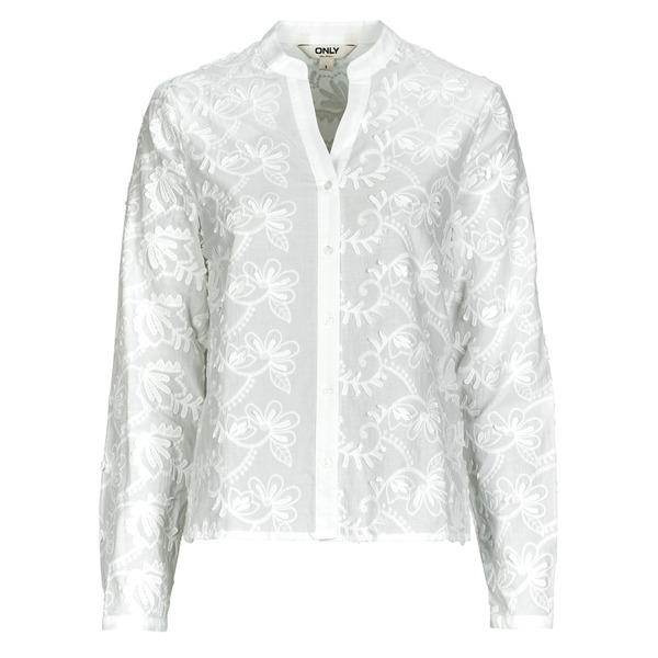  Only  Blouse Onlcarmen Fr L/s 3d Emb Shirt  (women) 