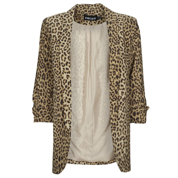  Pieces  Jacket Pcboss 3/4 Printed Blazer  (women) 