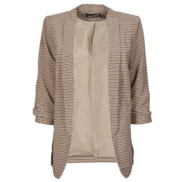  Pieces  Jacket Pcboss 3/4 Printed Blazer  (women) 