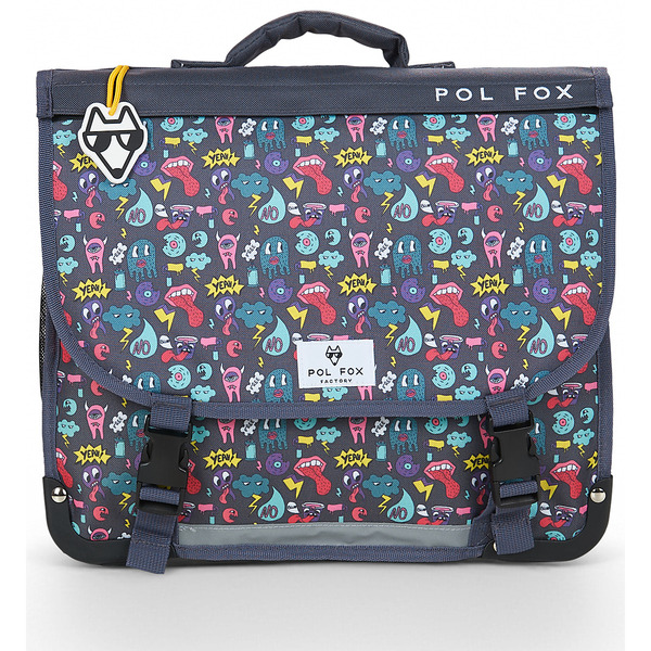  Pol Fox  Briefcase Cartable 38 Cm Rider  (boys) 