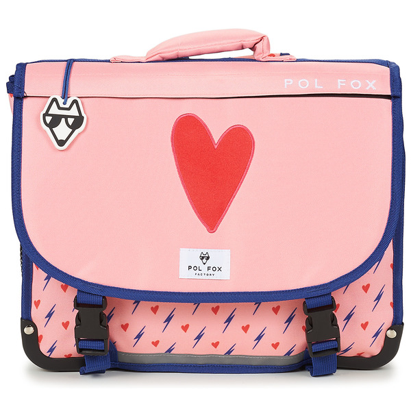  Pol Fox  Briefcase Cartable Heart 38 Cm  (girls) 