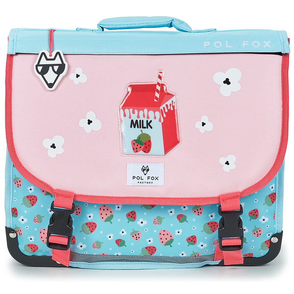  Pol Fox  Briefcase Cartable Strawberry 38 Cm  (girls) 