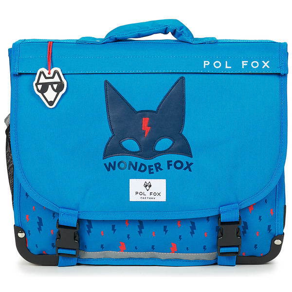  Pol Fox  Briefcase Cartable Wonder Fox Blue 38 Cm  (boys) 