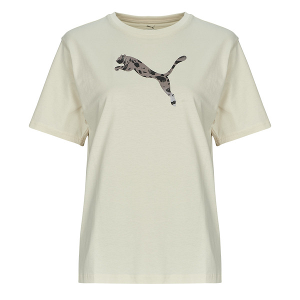  Puma  T Shirt Ess Graphic Animal Relaxed Tee  (women) 
