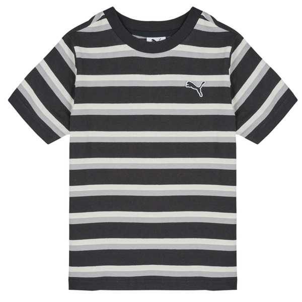  Puma  T Shirt Ess Striped  (boys) 