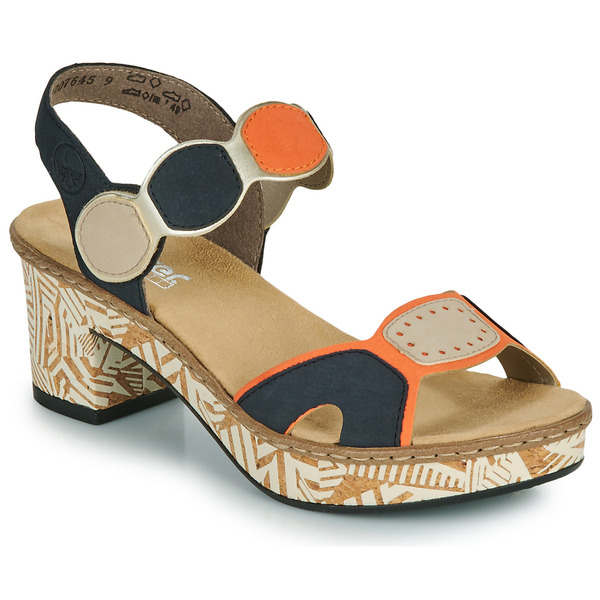  Rieker  Heeled Sandals 63876-90  (women) 