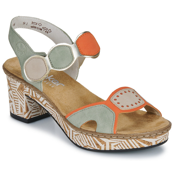 Rieker  Heeled Sandals 63876-91  (women) 