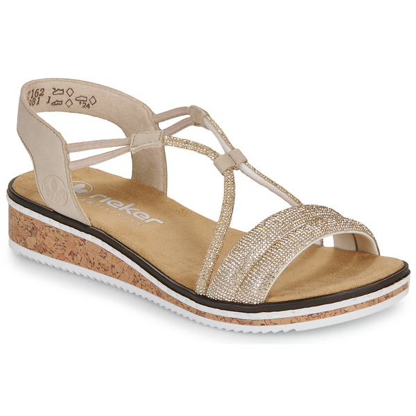  Rieker  Wedge Sandals V3671-62  (women) 