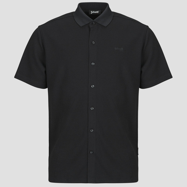  Schott  Short Sleeved Shirt Sh Clay  (men) 