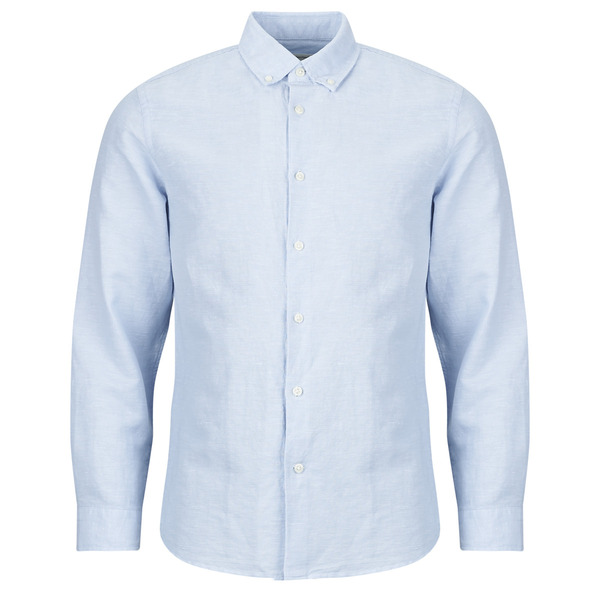  Selected  Long Sleeved Shirt Slhslimclay Linenblend  (men) 