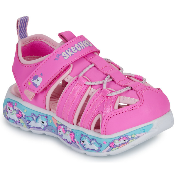  Skechers  Flat Sandals Play Scene Splash  (girls) 