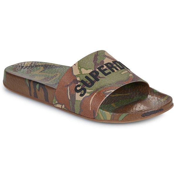  Superdry  Tap-dancing Camo Print Pool Slide  (men) 