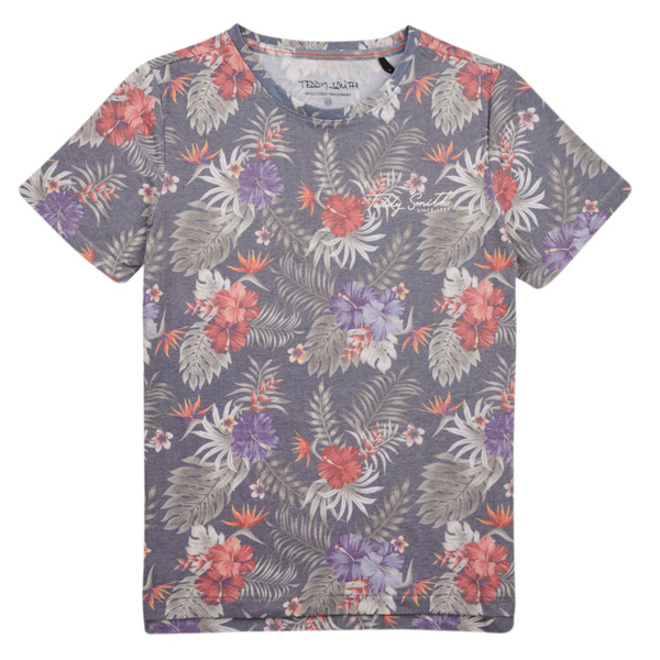  Teddy Smith  T Shirt T-flowers Mc Jr  (boys) 