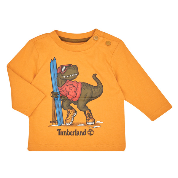  Timberland  Long Sleeve T-shirt Tee-shirt Manches Longues T60253  (boys) 