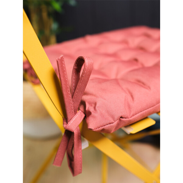  Today  Chair Cushion Assise Matelassée 40/40 Polyester Terracotta Spirit Garden 22  () 