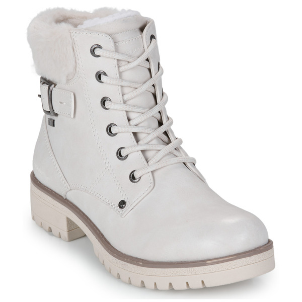  Tom Tailor  Mid Boots 4290100030-cream  (women) 
