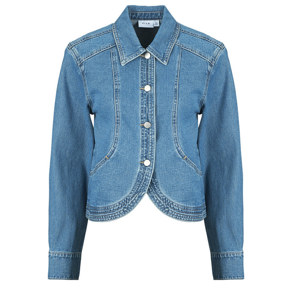  Vila  Denim Jacket Vinadine Ls Denim Jacket/c36  (women) 