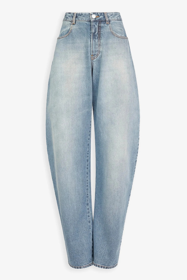  Alaïa Round Faded Blue Jeans 