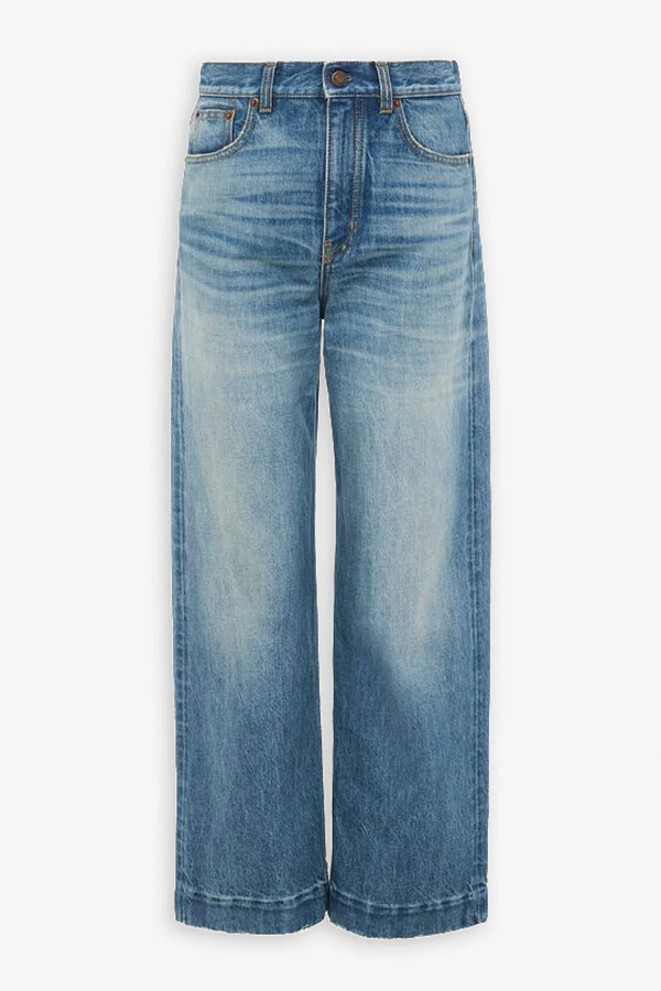  Chloé Dream Blue Washed Denim Jeans 
