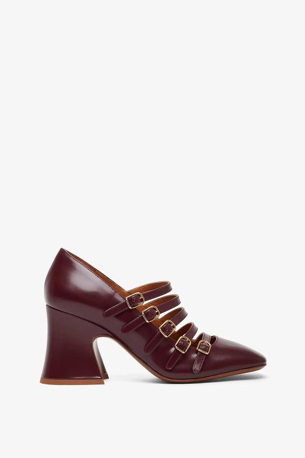  Chloé Janis Dark Purple Pumps 