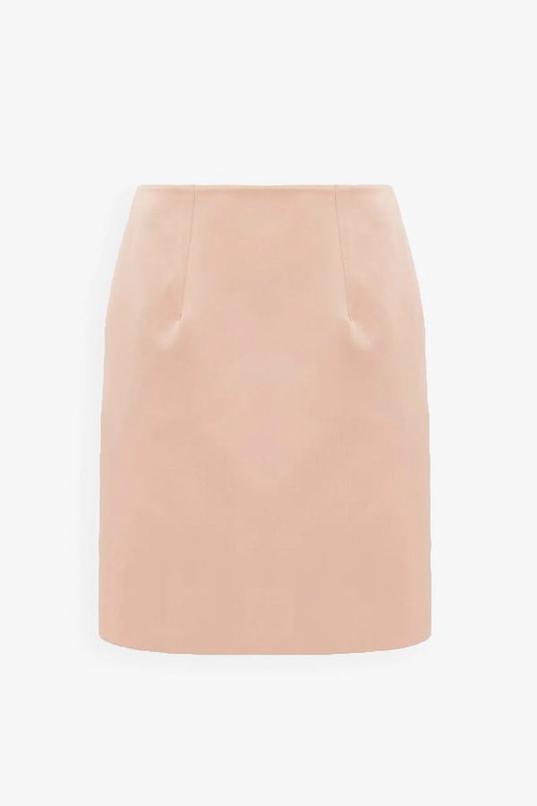  Chloé Rose Dust Satin Skirt 