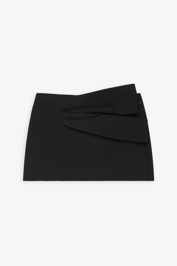  Givenchy Bow Black Mini Skirt 