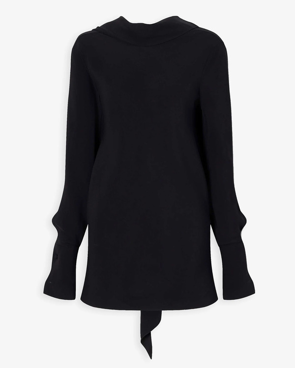  The Row Evo Black Viscose Top 
