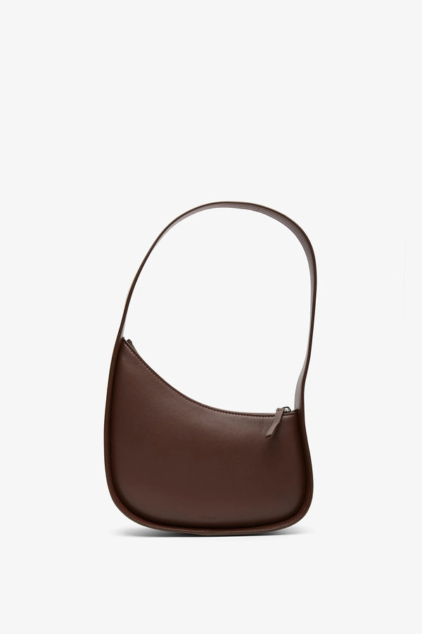  The Row Half Moon Brown Leather Bag 
