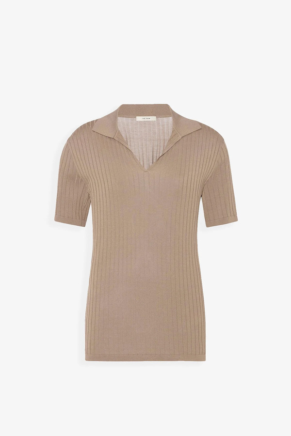  The Row Kaiomi Beige Knit Top 