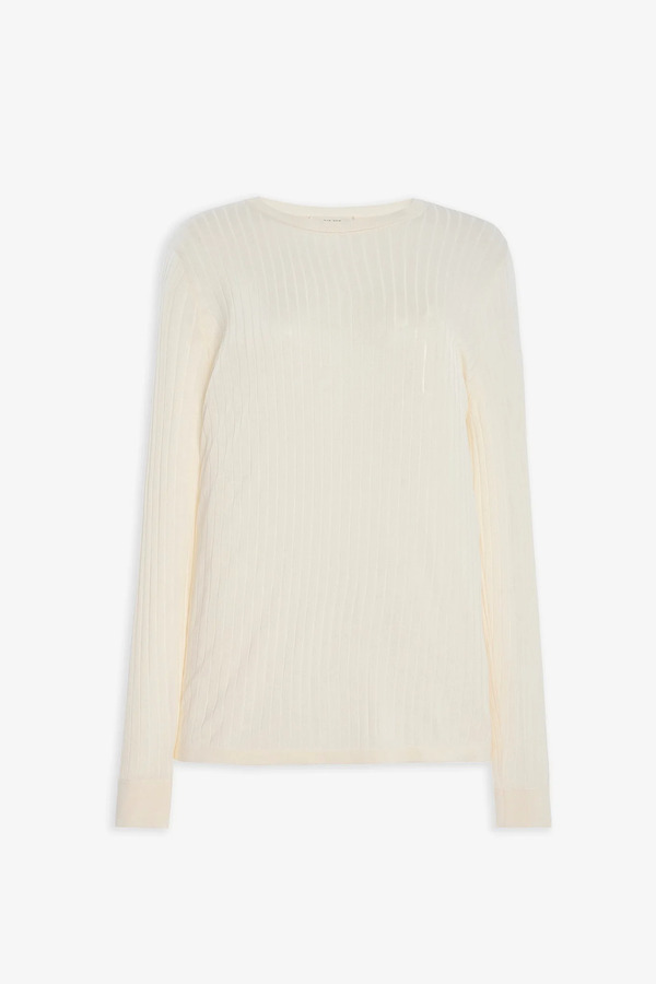  The Row Keya Blue Knit Top 