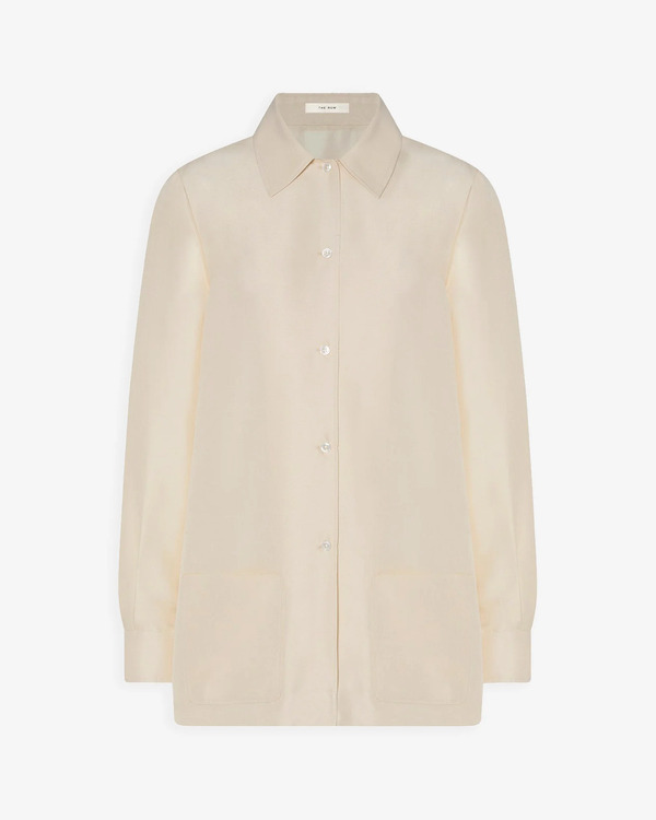  The Row Lucetta Vanilla Shirt 