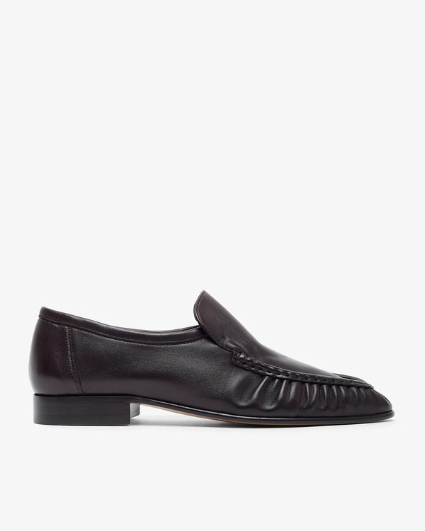  The Row Soft Mocassin Two Brown Flats 