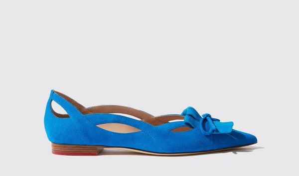 Scarosso Scarosso Ballerinas Forget-me-not Suede Leather 