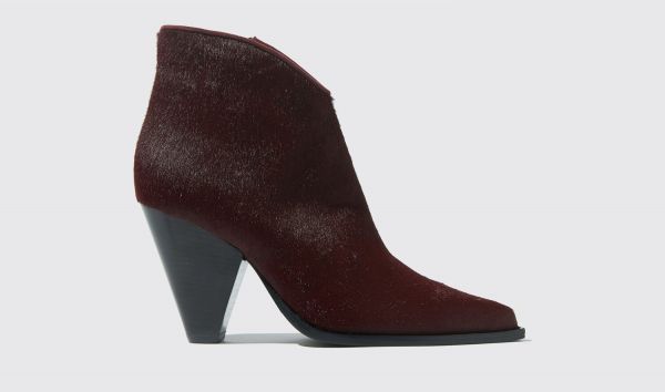  Scarosso Scarosso Boots Angy Burgundy Pony Pony 