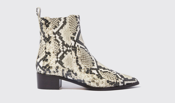  Scarosso Scarosso Boots Olivia Python Pyton-printed Calf Leather 