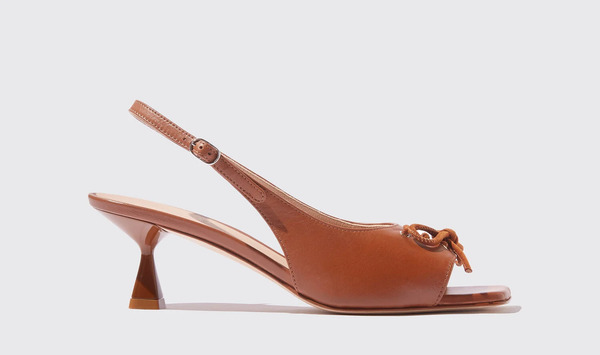  Scarosso Scarosso Last Chance Bella Chestnut Calf Leather 